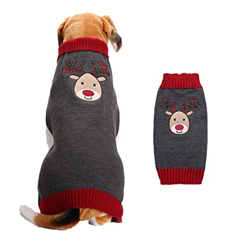 Hundepullover Strickwege Haustiermäntel Hunde Winterkleidung Hundekleidung & Accessoires Mode Warme Weihnachtswinter -haustierpullover Funkfestes Kostüm Koji Pelz Kleidung Winter von PetPhindU