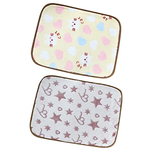 PetPhindU 2pcs Hundekühlungsmatte Haustiermatte Kühldecke Haustier Ice Pad Matte Doppelseitige Katze und Hundekühlmatte Kühlung Haustierbett Outdoor Hunde Bett Kühlband für Hunde Kühlmatte für von PetPhindU