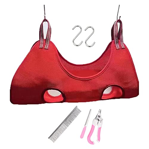 PetPhindU 6 In1 Hundepflege Hängematte Hundepflege Helfer für Nageltrimmung/klipping Haustier Hund Hängematte Hängematte für Katzen & Hunde Hängematte Helfer Rückhaltesatz Hundetasche Haustier von PetPhindU