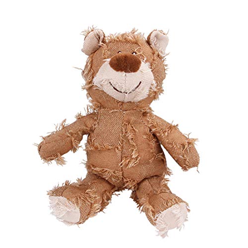 PetPhindU Hundekauen-Spielzeug Molar Plüschtiere Plüschtiere für Hundezähne Reinigung Little Bear Interactive Toy für Small Medium Big Hunde und Katzen von PetPhindU