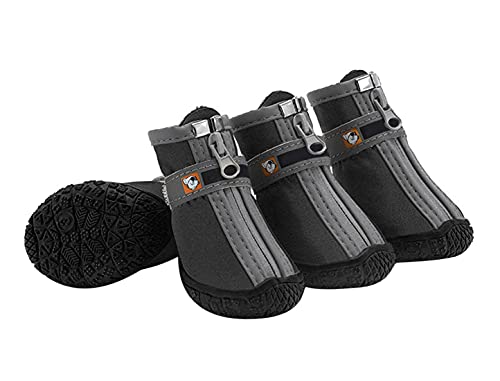 PetPhindU Hundeschuhe Hunde Im Freien Schuhe Anti-rutsch-wasserdichte Schuhe Reflective Band Teddy Bichon Spitz Corgi Pudel Schnauzer Papillon Mops von PetPhindU