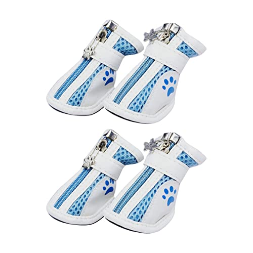 PetPhindU Hundestiefel Atmungsaktive Hund Wanderschuhe Anti-rutsch-welpen Booties Hundestiefel für Hunde rutschfeste Hundestiefel für Kleine Mittelgroße Hunde für Wärme wasserdichte Regenschuhe für von PetPhindU