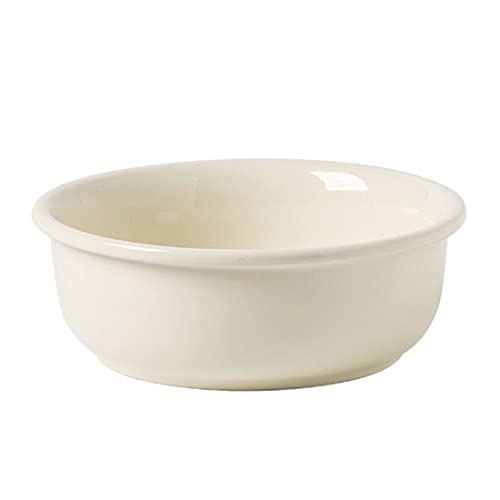 PetPhindU Keramik Fressnapf Katzenfutter Bowl Cat Dish Hund Wasser-schüssel Hundefutter Schüssel Weit Shallow Cat Bowl für Katzen und Kleine Hunde von PetPhindU