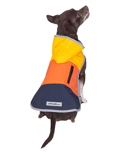 Eddie Bauer E23210S Ravenna Windjacke für Hunde, Colorblocked, Größe S, Orange und Blau von Petrageous