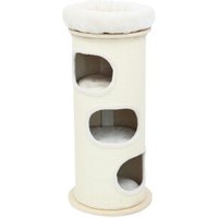 PetRhein XL Kratztonne 110 cm Kratzbaum Sisal mit Kuschelhöhle 3 Ebenen und Aussichtsplattform, Katzenturm für große Katzen auf Kleiner Stellfläche PetRhein XL Kratztonne 110 cm Kratzbaum Sisal mit Kuschelhöhle 3 Ebenen und Aussichtsplattform, Katzenturm für große Katzen auf Kleiner Stellfläche von PetRhein