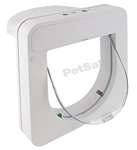 PetSafe Petporte smart Flap Mikrochip Katzenklappe, Automatischer Zugang mit Chip-Erkennung, Für Katzen bis 7 kg von PetSafe