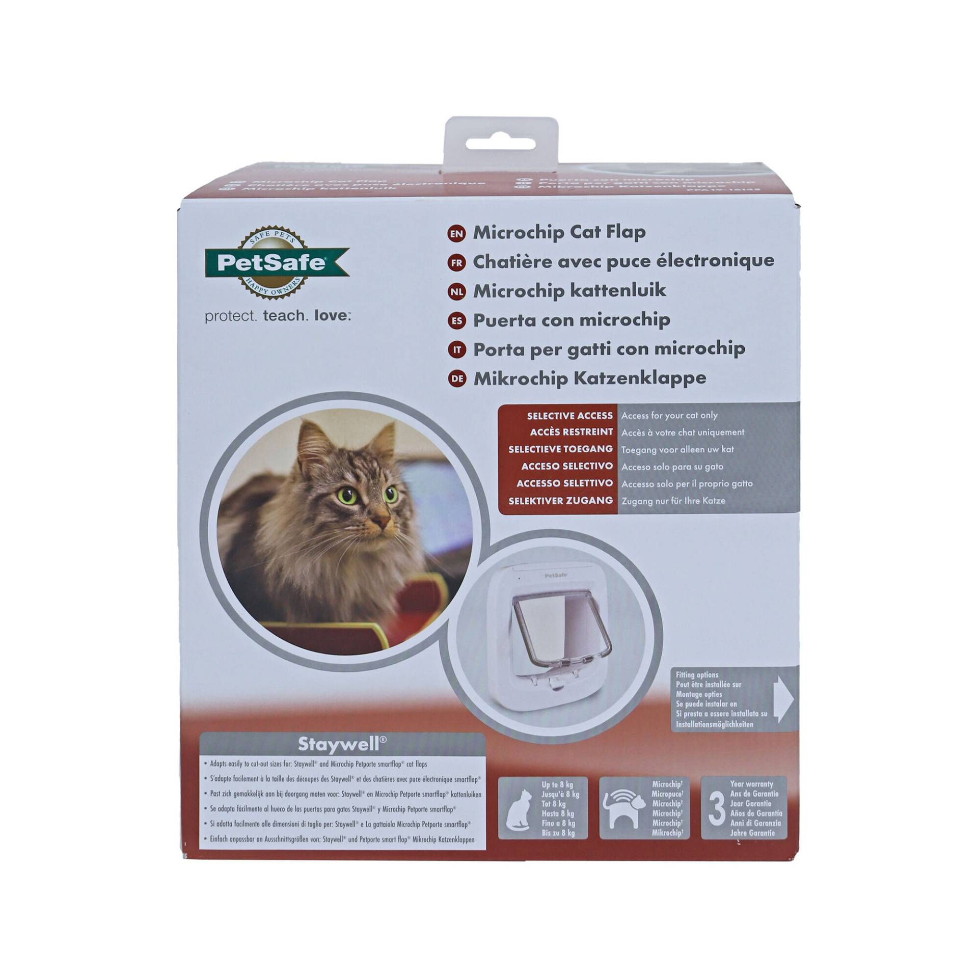 PetSafe Mikrochip Katzenklappe - Weiß PetSafe Mikrochip Katzenklappe - Weiß von PetSafe