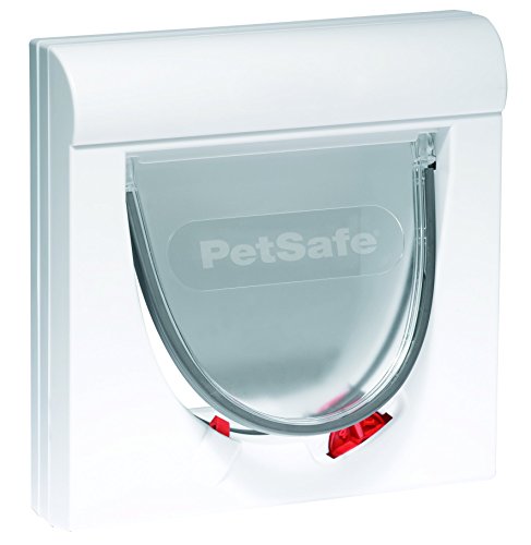 PetSafe Staywell 932GIFD Klassische Katzenklappe, 4-Wege-Verschlusssystem, magnetisch von PetSafe