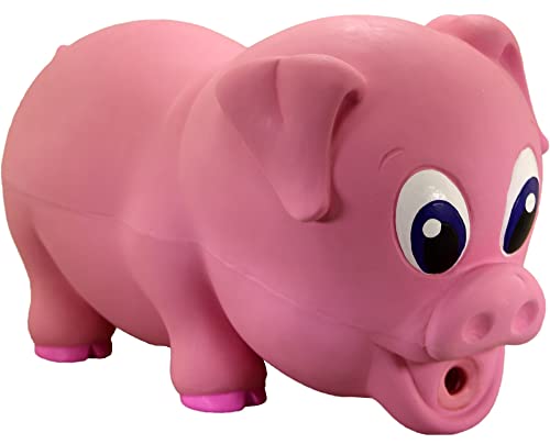 PetSport Naturflex Babies Tiny Tots Pig Latex Hund Kauspielzeug | Naturlatex Gummi | frei von schädlichen Chemikalien | 8,9 cm von PetSport