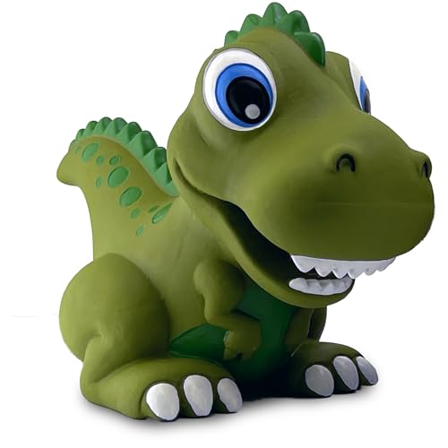 PetSport Naturflex Jumbo T-Rex Latex-Kauspielzeug für Hunde | riesiges, natürliches, weiches, quietschendes, ungiftiges Gummi-Kauspielzeug | sicher für Indoor-Spiele | 30,5 cm von PetSport