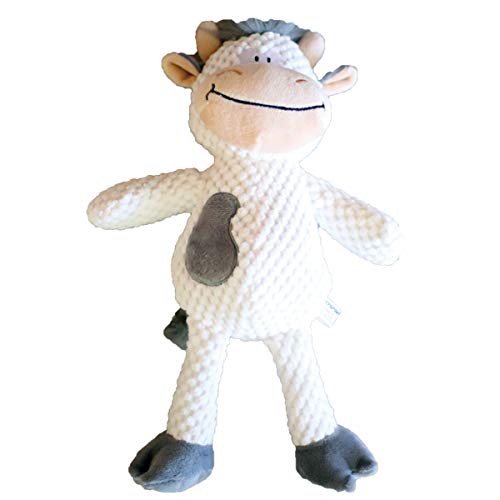 PetSport Tuff Chucky Cow Plüsch-Kuh, 34 cm, sortiert von PetSport