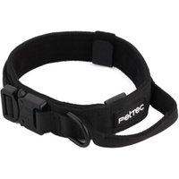 PetTec Hundehalsband aus Neopren & Nylon schwarz L von PetTec