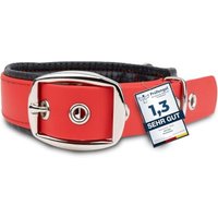 PetTec veganes Hundehalsband rot L von PetTec