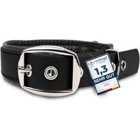 PetTec veganes Hundehalsband schwarz XS von PetTec