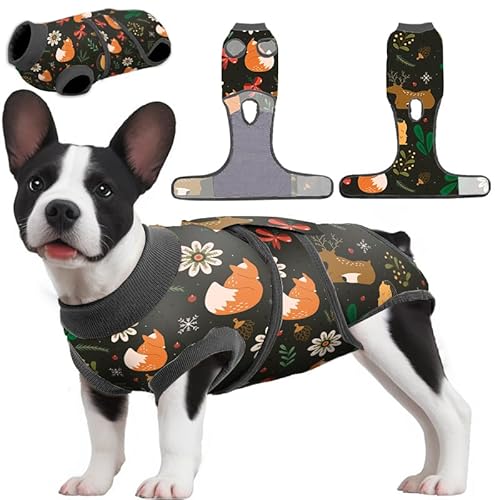 PetWarm Hunde-Genesungsanzug, kastrierte Chirurgie, Chirurgieanzug für Hunde, professionelles Haustier-Genesungs-Shirt, Bauchwunden, Bandagen, weibliche männliche Hunde, Einteiler für kastrierte von PetWarm