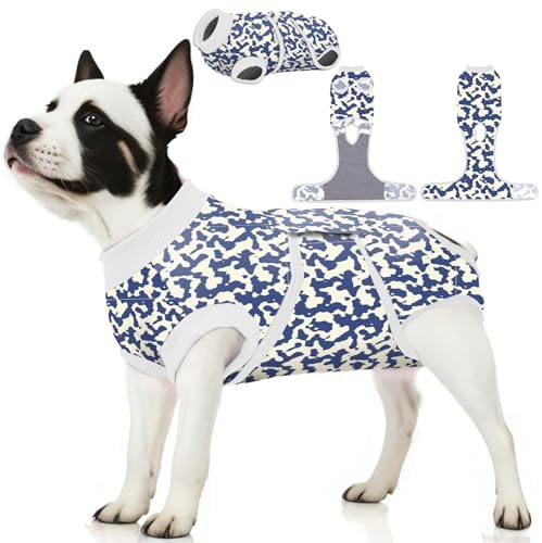 PetWarm Hundekegel-Alternative, Hundepullover, innere Kleidung, Anti-Lecken, chirurgische Genesung, kuscheliger Anzug, professionelles Haustier-Genesungsshirt, Hunde-Bauchwunden, Bandagen, von PetWarm