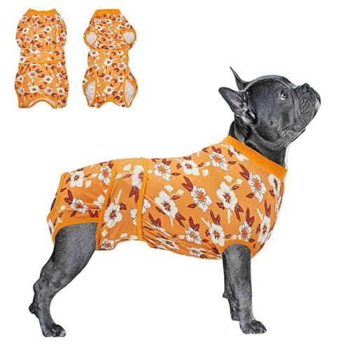 PetWarm Recovery Suit for Pets,Pet Dog Cat After Surgery Onesie for Male & Female Pets,Post-Spay & Neuter, Entwöhnung, Verhindert Lecken,Cotton Protect Pet Abdominal- Pet E-Collar Alternative, XS von PetWarm