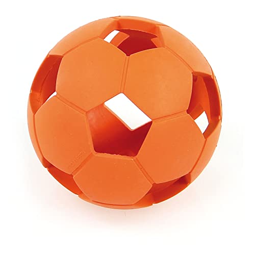 swisspet Weichgummi-Fußball Hundeball Gitterball für Hunde Größe L von Petastic