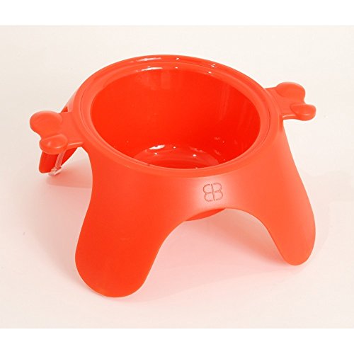 Petego YOMORA Yoga Futternapf für Haustiere, Medium, orange von Petego