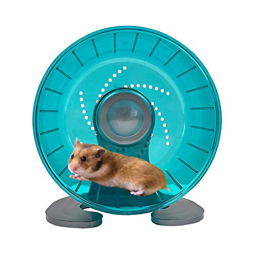 Petest Hamster Laufrad Silent Spinner Hamster Laufräder Ø 17,0 cm Grün von Petest