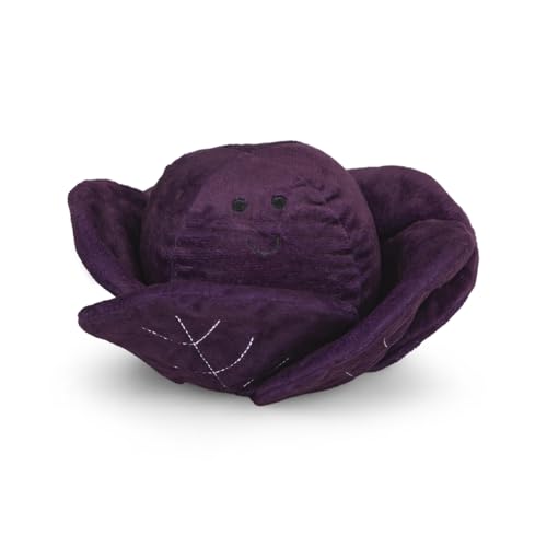 Petface Foodie Faces Ruby Red Cabbage Plüsch-Hundespielzeug mit integriertem Quietscher von Petface