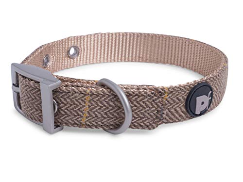 Petface Tweed-Halsband, Größe S von Petface