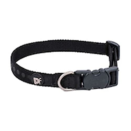 Petface Hundehalsband Ton-in-Ton mit Punkten, klein, schwarz von Petface