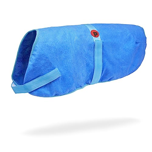 Petface Cooling Summer Hundemantel, 60 cm, Blau von Petface