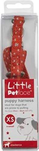 Petface Little Hundegeschirr, XS, grau von Petface