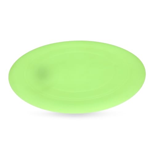 Petface Outdoor Paws Hundespielzeug Frisbee aus Silikon, leuchtet im Dunkeln, 17,5 cm (1 Stück) von Petface