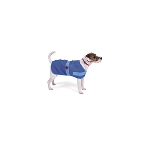 Petface Cooling Summer Hundemantel, 50 cm, Blau von Petface