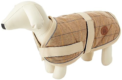 Petface Hundemantel, Tweed, 40 cm, Braun von Petface