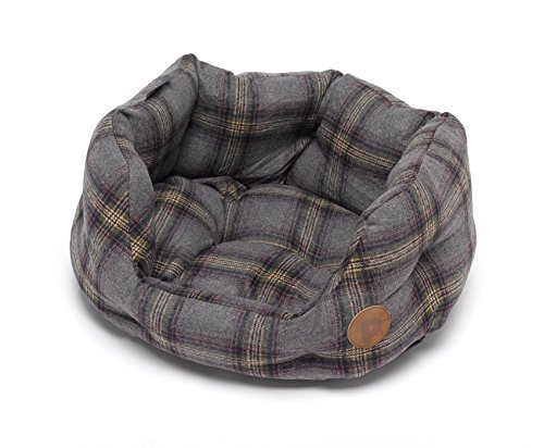 Petface Ovales Hundebett aus Tweed von Petface