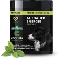 Peticare Ergänzungsfutter Pulver für sportliche Hunde, für Ausdauer & Vitalität | 125 gr von Peticare