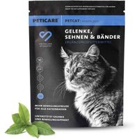 Peticare Gelenkpulver für Katzen, Mit MSM, Kollagen, stärkt Knochen, Gelenke | 125 gr von Peticare