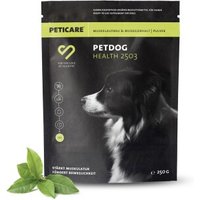 Peticare Muskulatur Pulver für Hunde, mit essenziellen Aminosäuren, Kollagen 125 g von Peticare