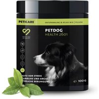 Peticare Relax-Mix Pulver für Hunde, beruhigendes Ergänzungsfutter-Mittel | 100 g von Peticare