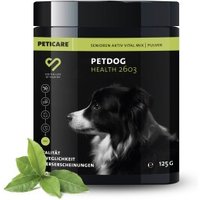 Peticare Senior Pulver für Hunde, fördert Vitalität & Beweglichkeit im Alter | 125 gr von Peticare