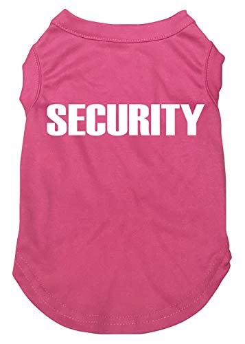 Petitebella Security Guard Hundeshirt für Welpen, Hot Pink, Größe XXXL von Petitebella