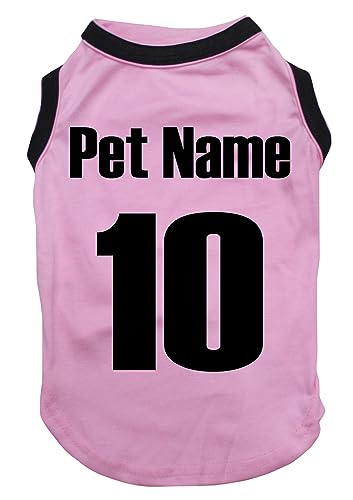 Petitebelle Personalisieren Nationales Thema Hundewelpen-Shirt (Miami, XX-Large) von Petitebelle