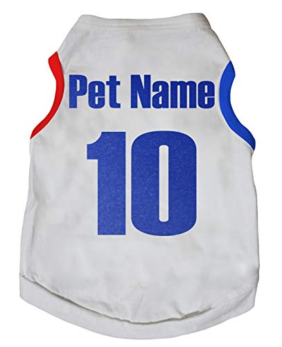 Petitebelle Personalisieren Nationales Thema Hundewelpen-Shirt (USA-1, XXX-Large) von Petitebelle