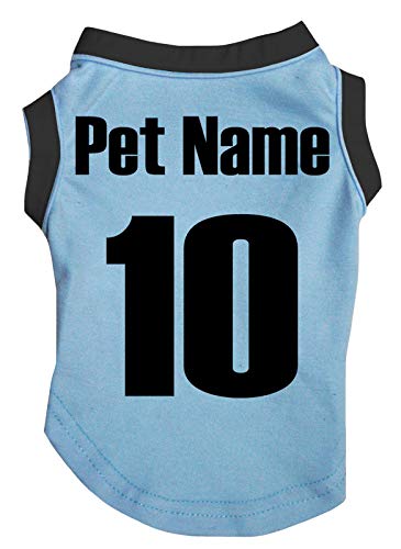 Petitebelle Personalisieren Nationales Thema Hundewelpen-Shirt (Uruguay, XX-Large) von Petitebelle