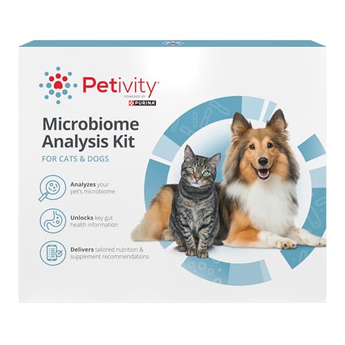 Petivity Mikrobiom-Analyse-Set – Basic für Katzen und Hunde Powered by Purina – 136 ml Box von Petivity