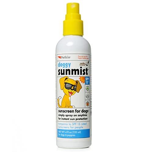 Petkin SPF15 Sonnenschutzspray, weiß, 120 ml (1 Stück) von Petkin