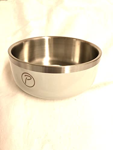 Petlando Edler Classic Edelstahl-Hunde/Katzennapf Lund S (12 cm Durchmesser) schwere Qualität von Petlando