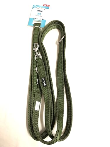 Petlando Führleine Mesh Olive M 3 m/ 2,5 cm von Petlando