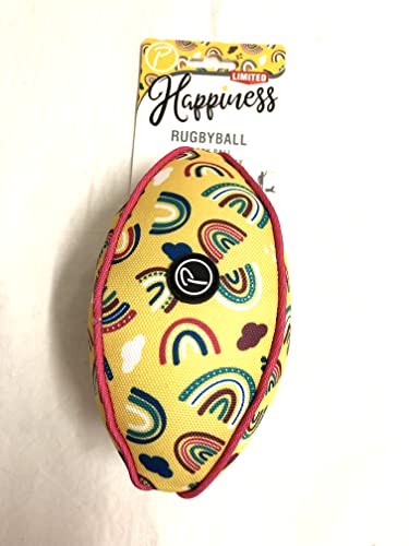 Petlando Happiness Limited Rugbyball Rainbows 19 cm von Petlando