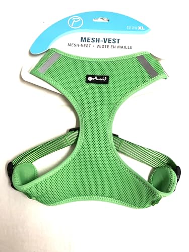 Petlando Hundebrustgeschirr Mesh-Vest XL Apple (Halsumfang 44-50 cm, Brustumfang 57-81 cm) von Petlando