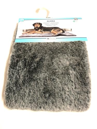 Petlando Kuscheldecke Alaska Grau M 90 x 65 cm von Petlando