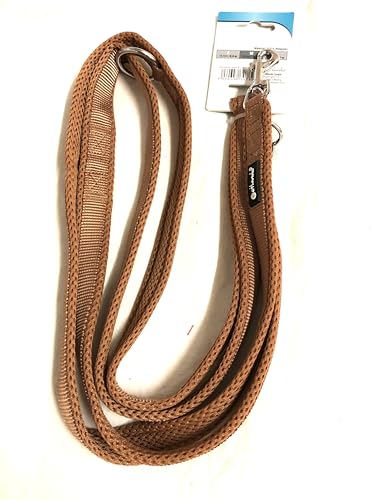 Petlando Mesh Verstellbare Führleine L Cognac 2.3 m/30mm von Petlando